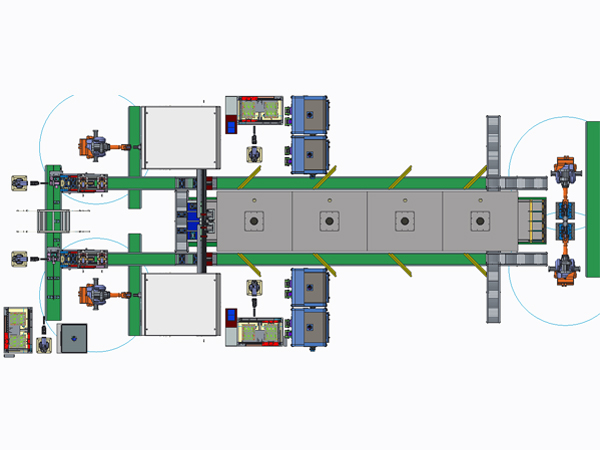 手機后殼玻璃點膠組裝設備B
